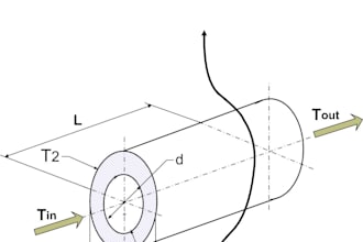 calculate for you the conjugate heat transfer in a horizontal pipe