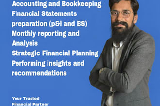 prepare financial statements and perform bookkeeping