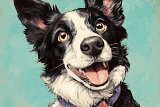 design custom disney pet portrait