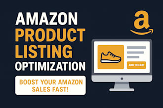 do e commerce marketing ,SEO,listings,PPC campaigns of amazon and optimize sales