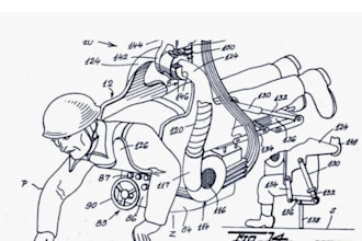 create professional patent drawings and illustrations for uspto or wipo