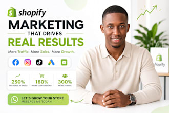 do shopify marketing to boost store sales and website traffic