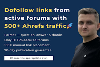 create dofollow crowd links on active high traffic forums manually