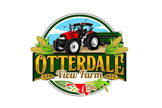 create awesome and gorgeous tractor logo design