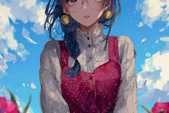 do anime character illustration