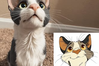 design custom disney pet portrait