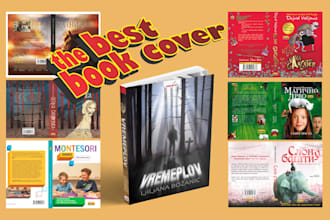 design a professional book cover