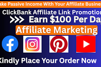 be your clickback affilate marketing link promotion,shopify and affilate program