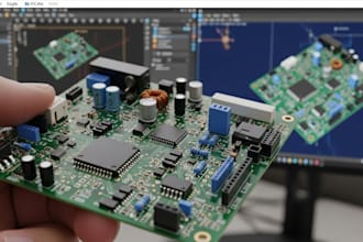 provide pcb layout, rf pcb design using altium, easyeda, kicad, or eagle