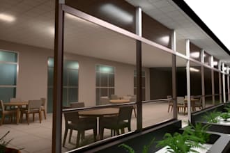 renovate 3d restaurant, retail store, cafe interior, cafeteria,lounge render,bar