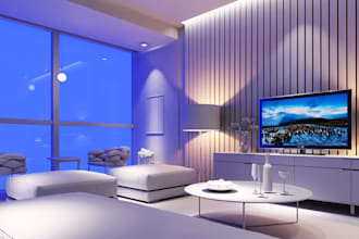 design and render 3d cgi condos, loft apartments, villas, and penthouses