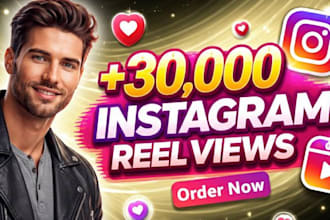 provide your 30,000 instagram reel views fast