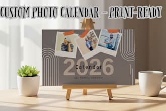design custom photo calendar
