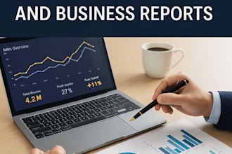 provide actionable data analysis and business reports