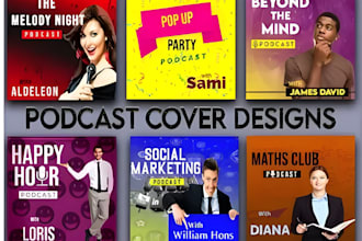 do podcast cover art, podcast artwork, podcast cover and podcast logo design