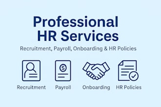 provide complete HR solutions for your business