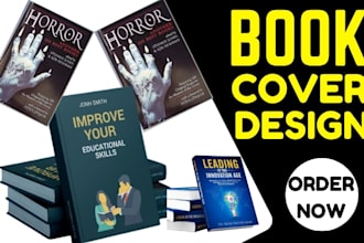 create cookbook design, flyers design, flipbook, ebook cover designer