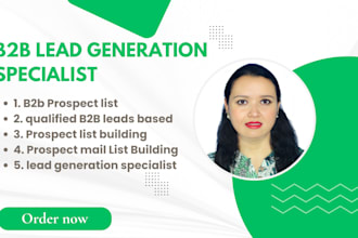 b2b lead generation specialist