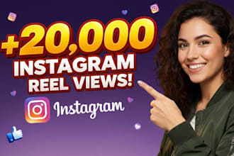 promote your 20,000 instagram reel views