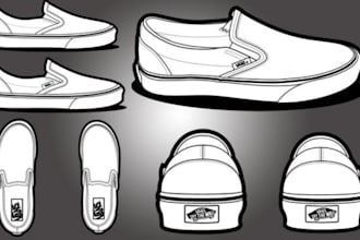 design shoes sneaker footwear,sneaker,custom shoes,shoes design with tech pack