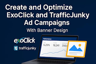 create and design adult banners for traffic junky and exoclick