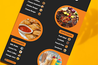 design modern menu design