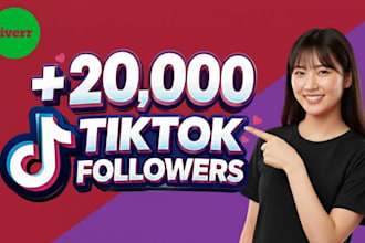 organically grow your tiktok 20,000 followers