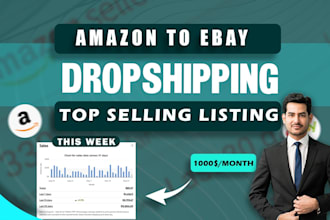 do amazon to ebay dropshipping top listings