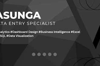 do data analyst in excel, sql and power bi