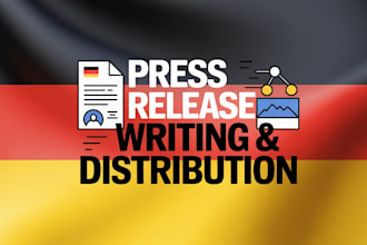 distribute your press release to major german platform
