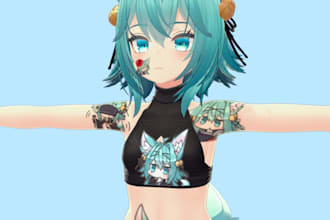 fix edit retexture optimize your vrchat furry avatar for pc quest 3d clothing