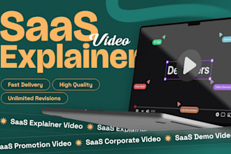 create a professional saas product explainer, demo or saas corporate video