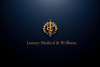 design fitness, spa, hospital, dental and healthcare branding logo