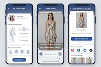 build ai and ar virtual try on app for fashion and beauty products