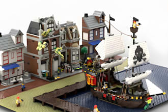 design 3d lego model, mocs, technic cars houses, bike sets with instructions