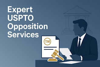 file and respond to US trademark opposition  uspto opposition and ttab notice