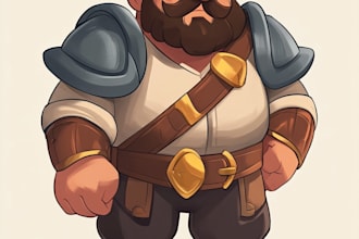 design simple 2d game characters