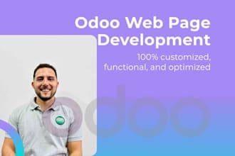 fix, redesign, or improve your odoo website pages