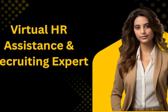 professional virtual HR assistant for recruiting, lead generation