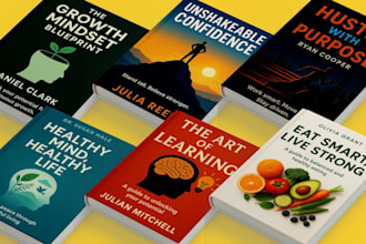 book cover design, ebook cover design, KDP book cover
