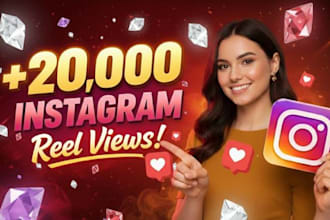 promote your 20,000 instagram reel views fast