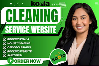 do cleaning service website house cleaning office cleaning booking koala website