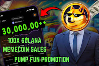 promote crypto token meme coin, meme coin marketing, solana meme coin promotion
