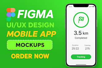 make stunning mobile app in figma