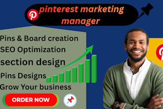 setup pinterest marketing,seo board and pins as marketing mg