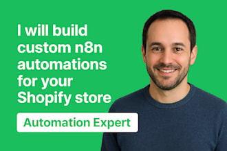build custom n8n automations for your shopify store