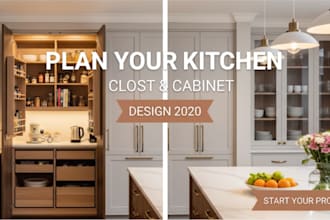 plan your kitchen closet and cabinet with design 2020
