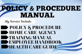 write home care policy and procedure manual, employee handbook