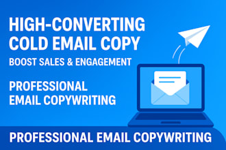 write email copywritting for sales email wizard for cold email outreach campaign