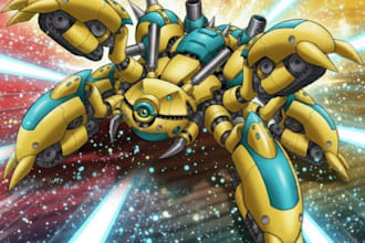 create your own custom yugioh card with exclusive and unique artwork